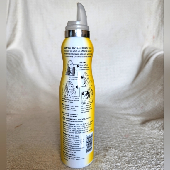 Hask Pure Shine Bouncy Shiny Curls Adds Volume and Shine, Frizz Free Hair - Picture 2 of 4